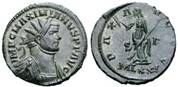 A close-up of the front and the back of a coin

Description automatically generated