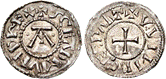 A close-up of the front and the back of a coin

Description automatically generated
