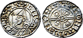 A close-up of the front and the back of a coin

Description automatically generated